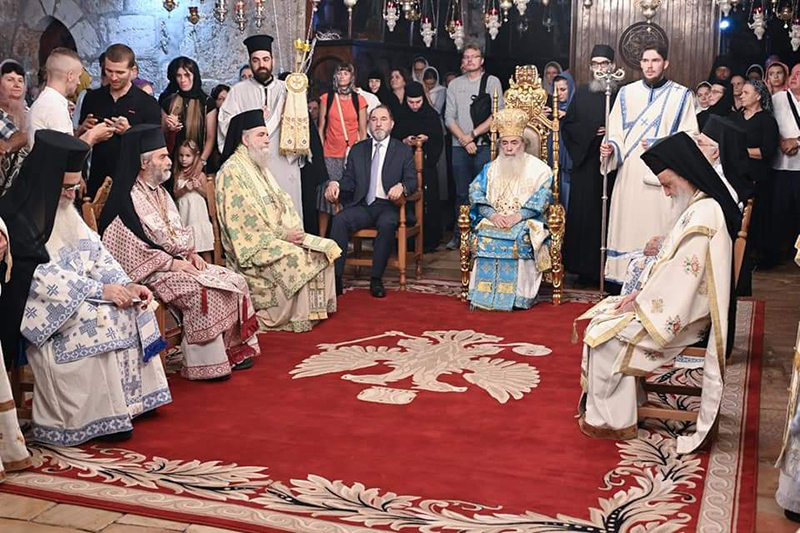Η εορτή της Κοιμήσεως της Θεοτόκου στο Πατριαρχείο Ιεροσολύμων