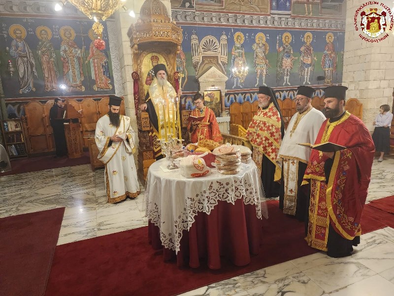 Λαμπρός ο εορτασμός του Προφήτη Ηλιού του Θεσβίτου στους Αγίους Τόπους 
