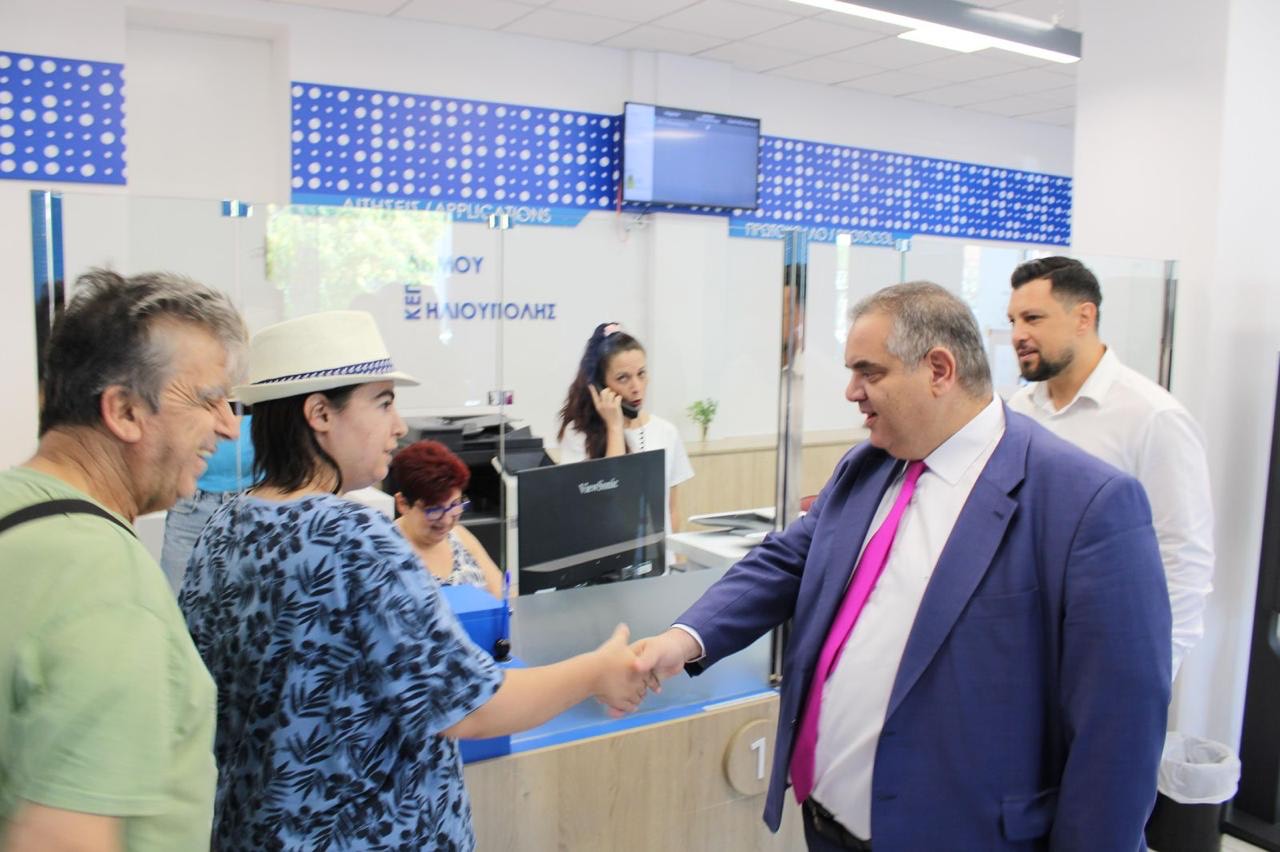 Β. Σπανάκης: «Τριπλός εκσυγχρονισμός των ΚΕΠ όλης της Χώρας»