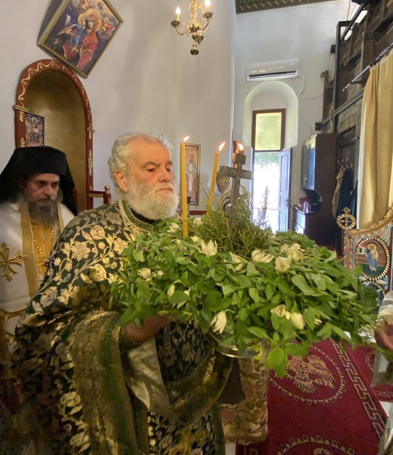 Λέρος: Τρισαρχιερατική Θεία Λειτουργία για την εορτή της Παγκοσμίου Υψώσεως του Τιμίου και Ζωοποιού Σταυρού IERA MITROPOLI LEROY KAI KALYMNOY TRISARXIERATIKI TIMIOY STAVROU PLATANOS LEROS I