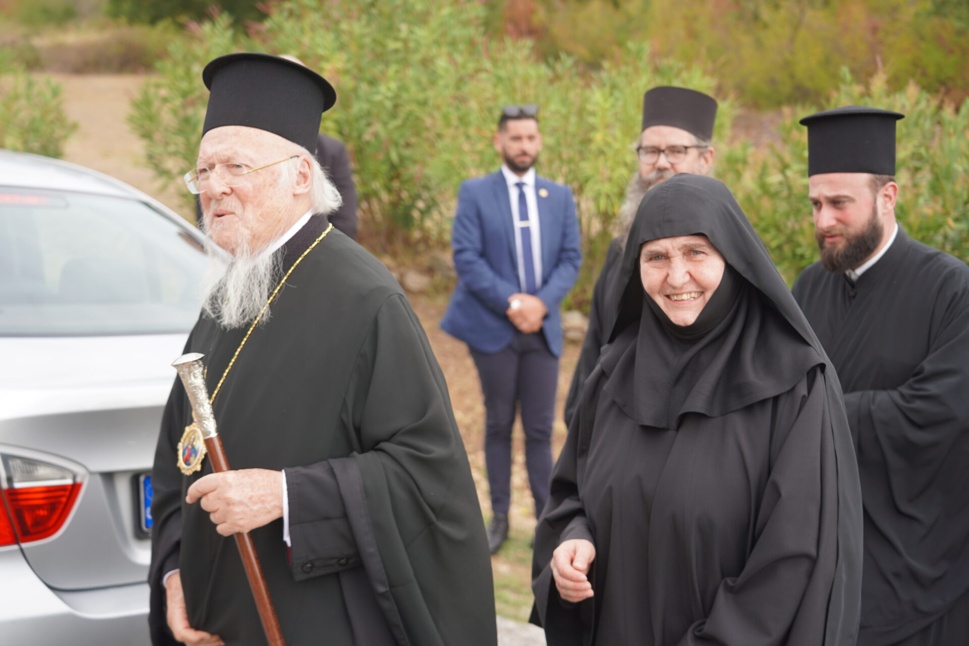 Ο Οικουμενικός Πατριάρχης στο Ιερό Ησυχαστήριο του Τιμίου Προδρόμου Ακριτοχωρίου Σερρών
