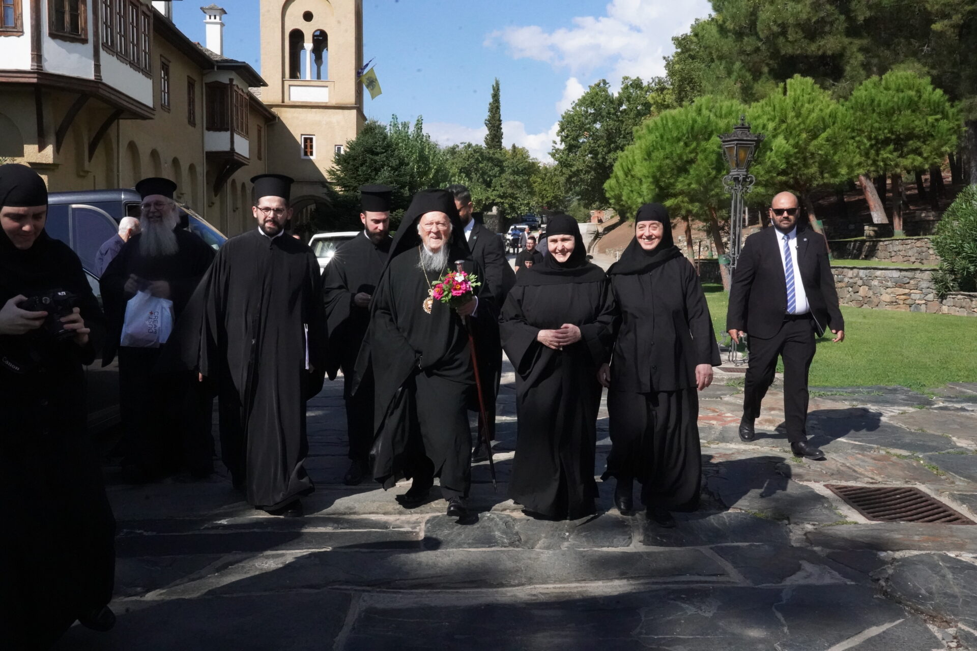 Ο Οικουμενικός Πατριάρχης στο Ιερό Ησυχαστήριο του Τιμίου Προδρόμου Ακριτοχωρίου Σερρών