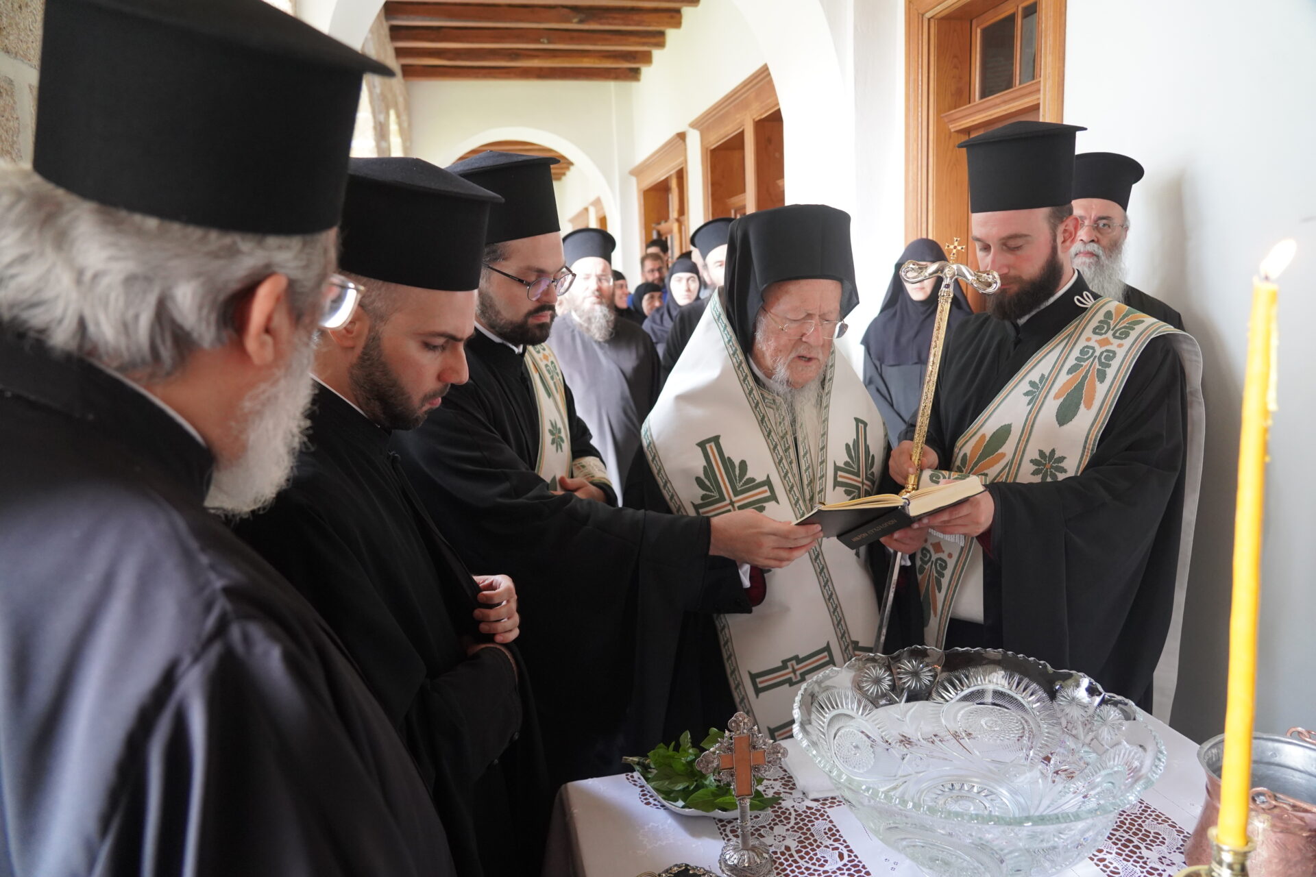 Ο Οικουμενικός Πατριάρχης στο Ιερό Ησυχαστήριο του Τιμίου Προδρόμου Ακριτοχωρίου Σερρών