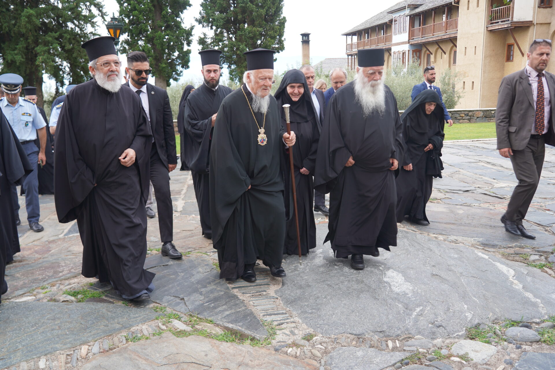 Ο Οικουμενικός Πατριάρχης στο Ιερό Ησυχαστήριο του Τιμίου Προδρόμου Ακριτοχωρίου Σερρών