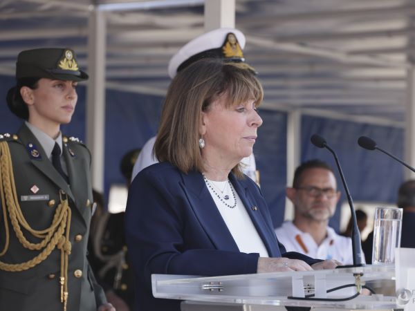 Δηλώσεις της Προέδρου της Ελληνικής Δημοκρατίας μετά τη στρατιωτική παρέλαση για την 1η Οκτωβρίου