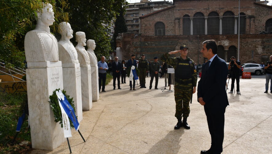 Μήνυμα του ΥΜΑΘ Κωνσταντίνου Π. Γκιουλέκα για την Ημέρα του Μακεδονικού Αγώνα makedonia_Gkioulekas_Makedonikos agonas_diloseis_eidiseis_nea_ellada