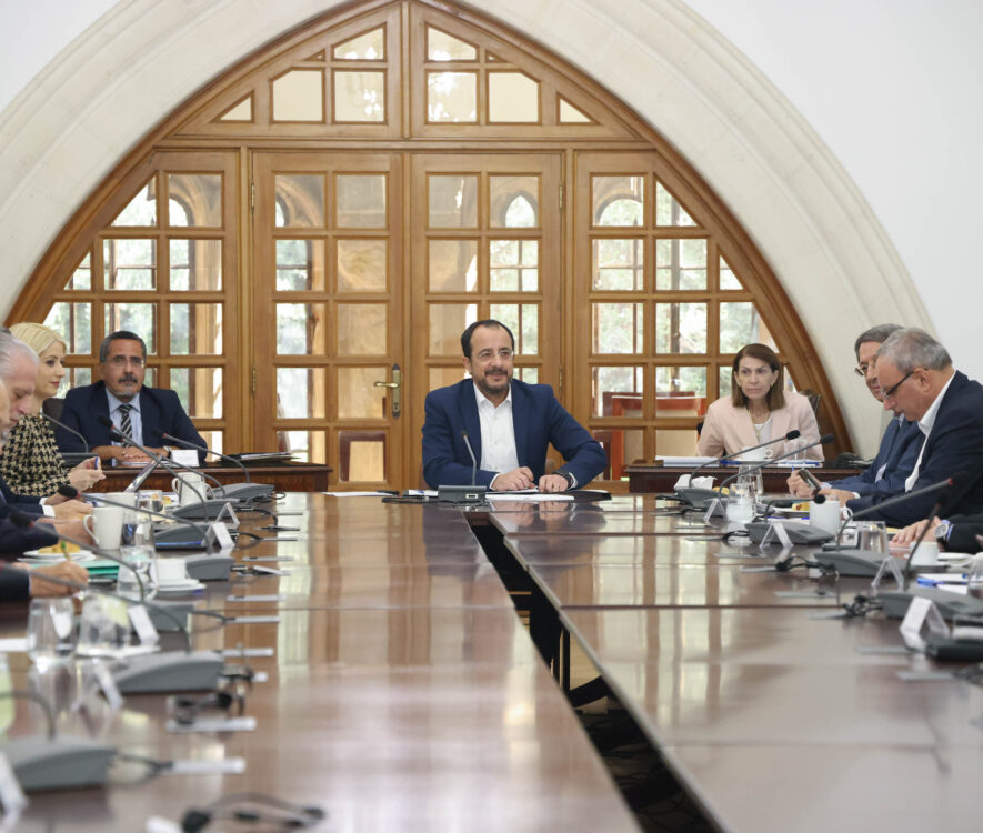 Ο Πρόεδρος της Δημοκρατίας προήδρευσε σύσκεψης του Εθνικού Συμβουλίου