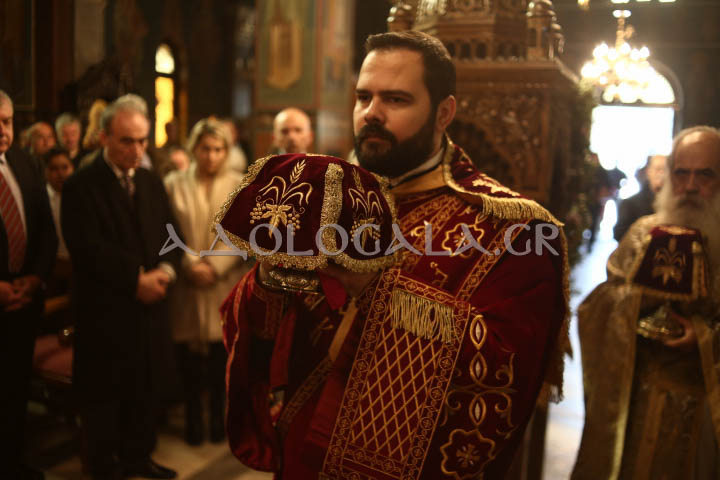 Αρχιερατική Θεία Λειτουργία για τον Άγιο Απόστολο Ανδρέα στο Γηροκομείο Αθηνών (Φωτογραφίες) 