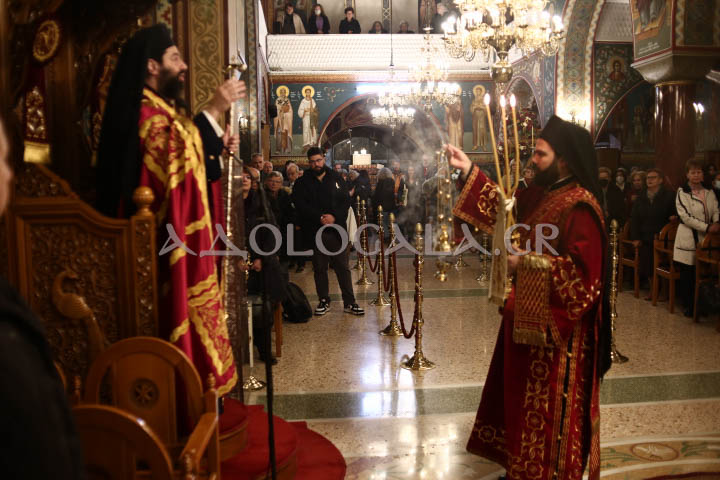 Αθήνα: Λαμπρός Αρχιερατικός Εσπερινός για τον Άγιο Στυλιανό στο Γκύζη (Φωτογραφίες) ieros_naos_agiou_stylianou_gyzi_athina_enoria_neoi_panygiri_esperinos_ieros_naos_evripoy_xrysostomos_vangelis_karpathakis_photografia_