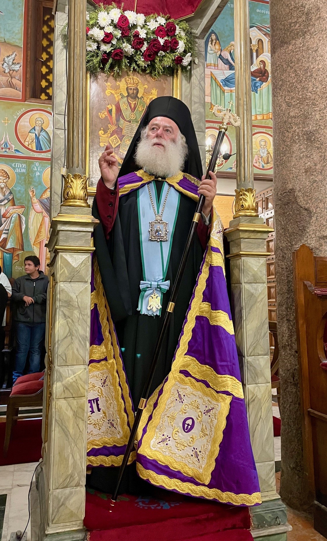 Λαμπρά εορτάστηκε η εορτή του Οσίου Σάββα του Ηγιασμένου στο Πατριαρχείο Αλεξανδρείας (Φωτογραφίες) osios_savvas_patriarxeio_adologala (2)