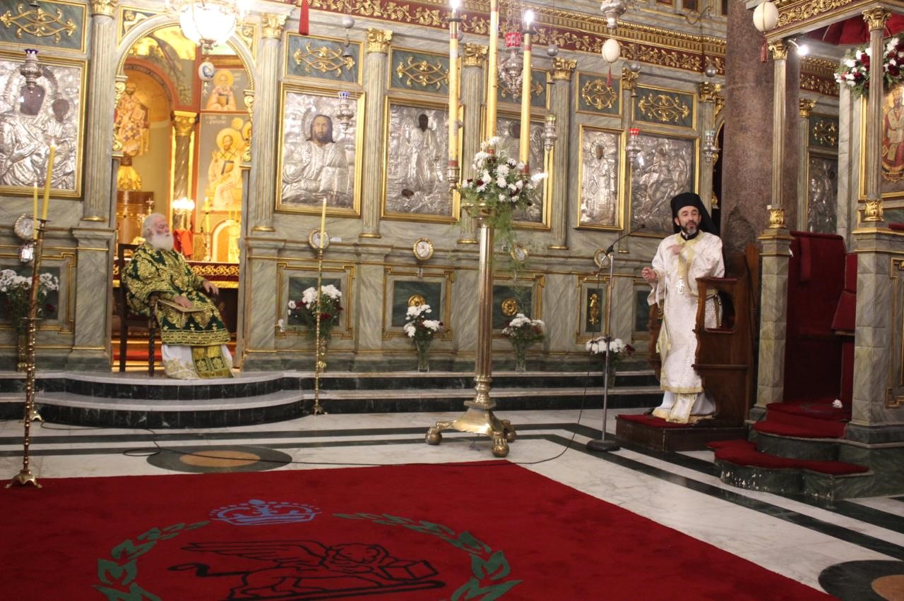 Λαμπρά εορτάστηκε η εορτή του Οσίου Σάββα του Ηγιασμένου στο Πατριαρχείο Αλεξανδρείας (Φωτογραφίες) osios_savvas_patriarxeio_adologala (2)