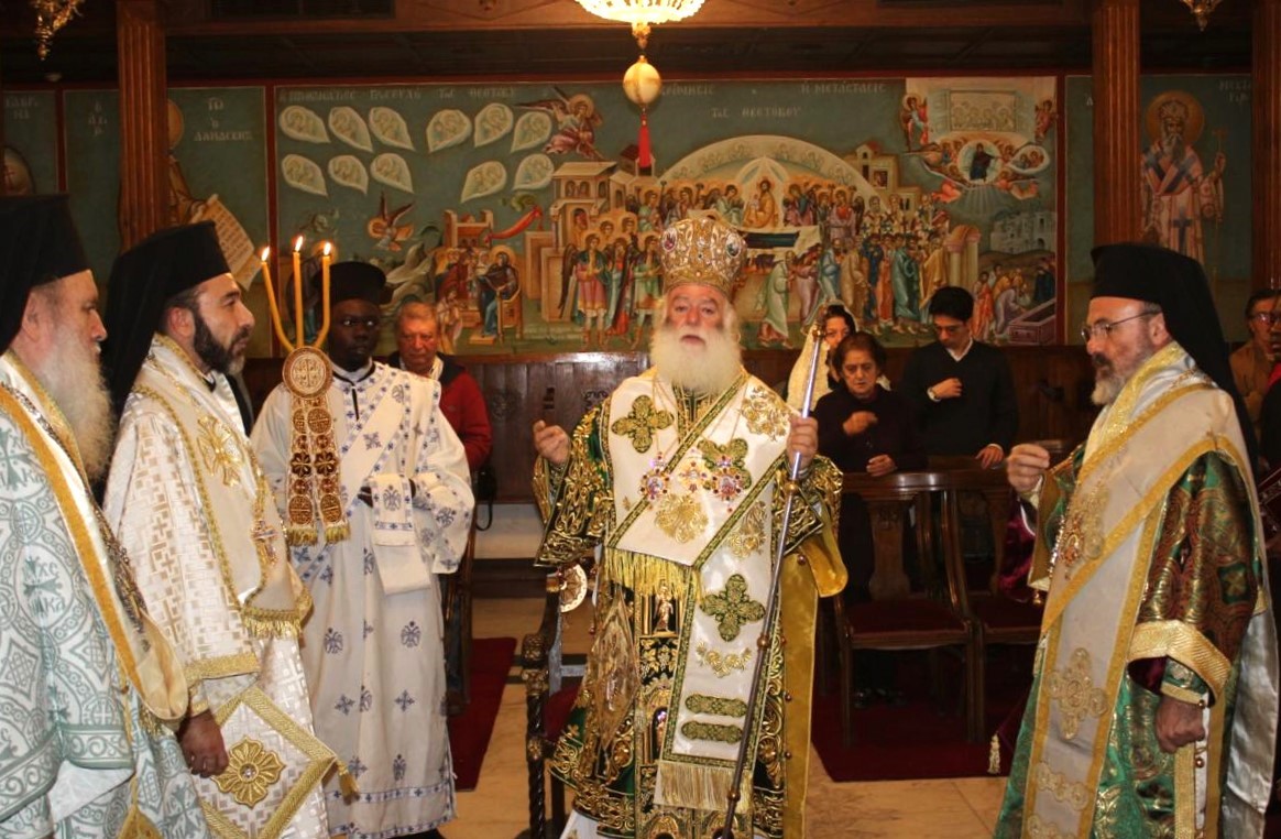 Λαμπρά εορτάστηκε η εορτή του Οσίου Σάββα του Ηγιασμένου στο Πατριαρχείο Αλεξανδρείας (Φωτογραφίες) osios_savvas_patriarxeio_adologala (2)