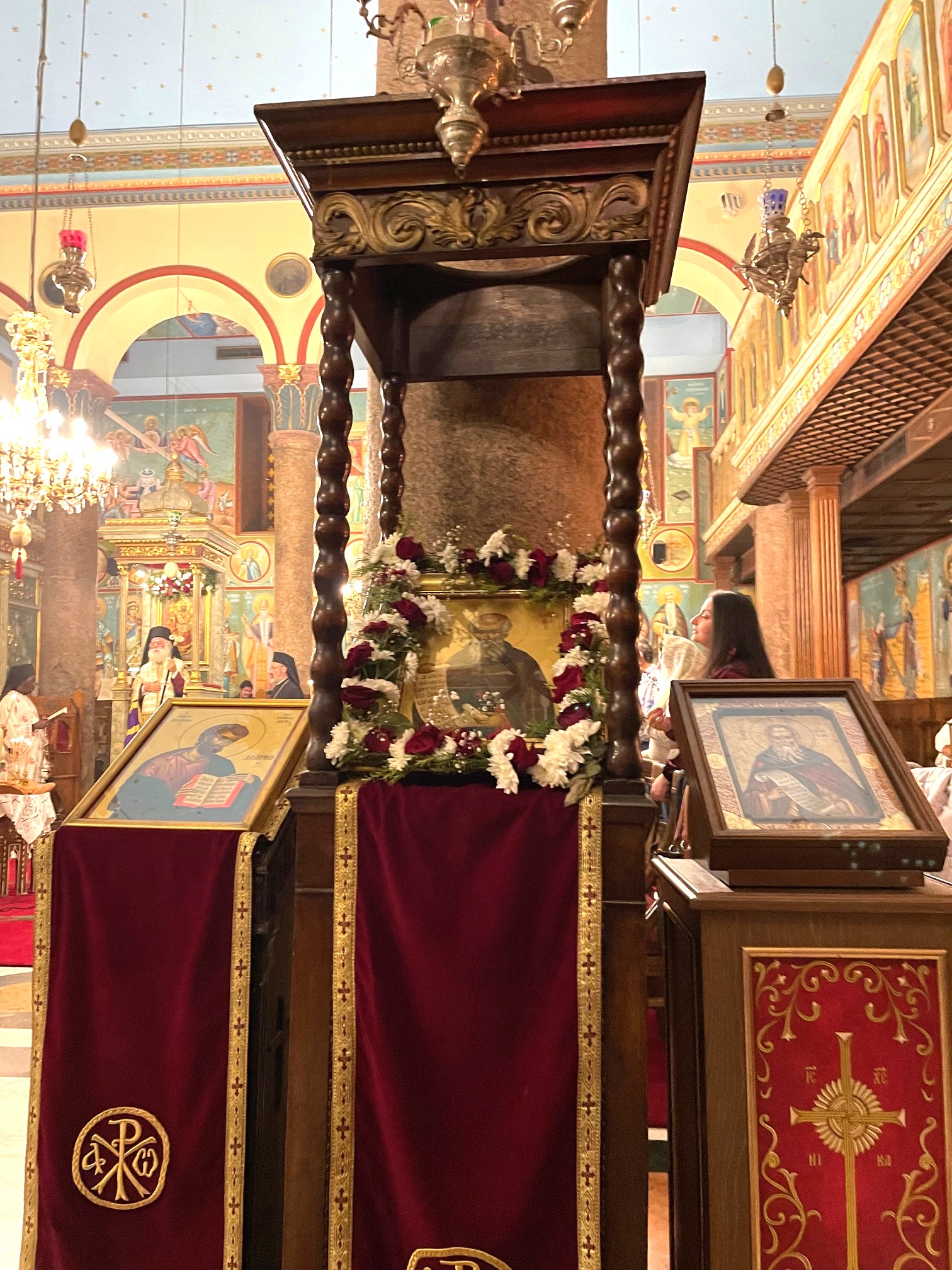 Λαμπρά εορτάστηκε η εορτή του Οσίου Σάββα του Ηγιασμένου στο Πατριαρχείο Αλεξανδρείας (Φωτογραφίες) osios_savvas_patriarxeio_adologala (2)