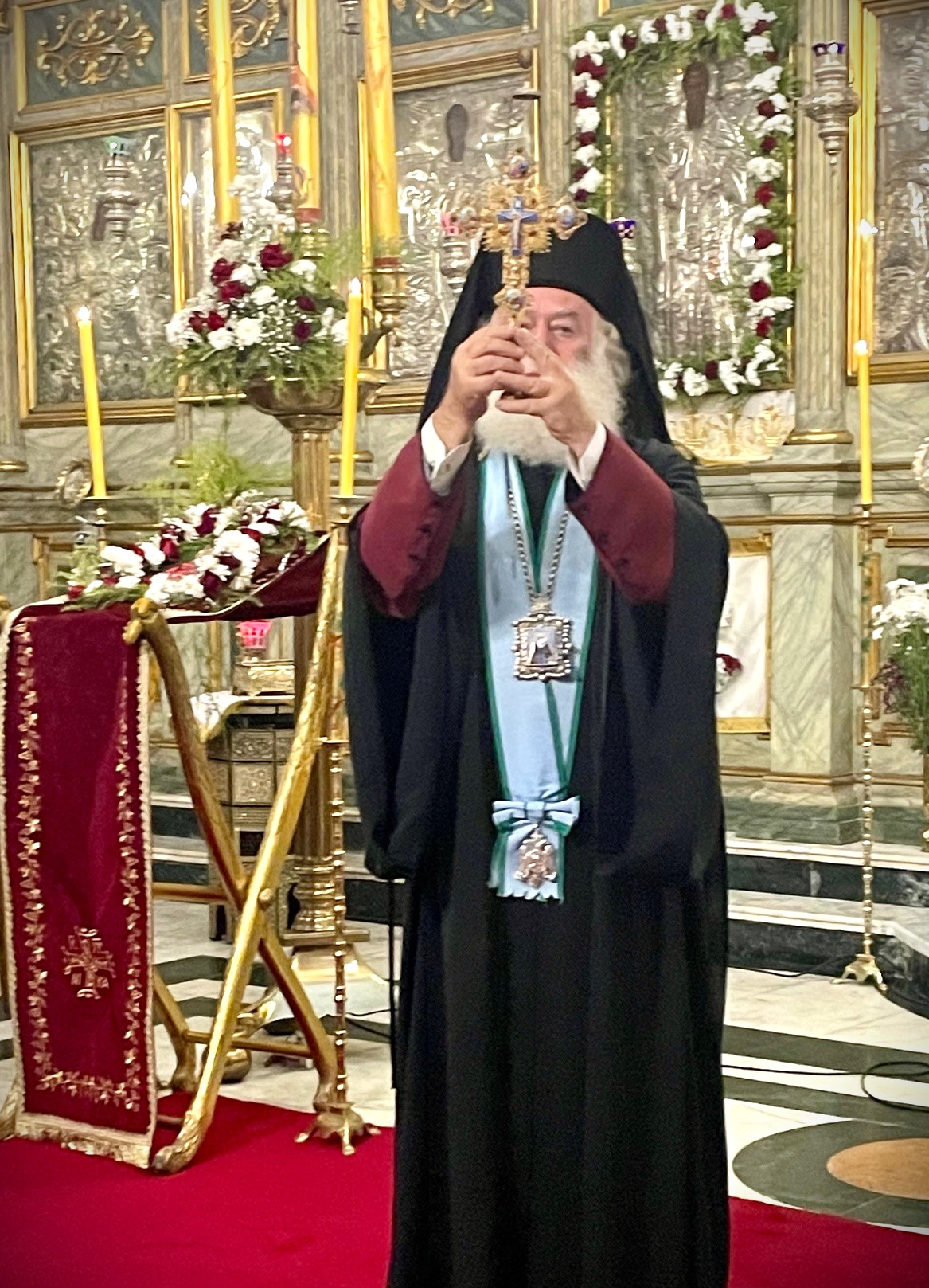 Λαμπρά εορτάστηκε η εορτή του Οσίου Σάββα του Ηγιασμένου στο Πατριαρχείο Αλεξανδρείας (Φωτογραφίες) osios_savvas_patriarxeio_adologala (2)