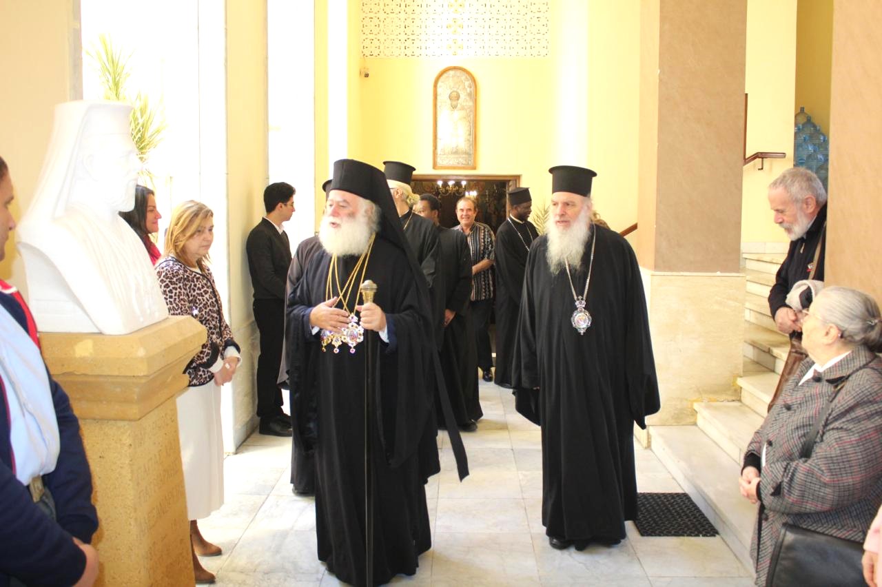 Λαμπρά εορτάστηκε η εορτή του Οσίου Σάββα του Ηγιασμένου στο Πατριαρχείο Αλεξανδρείας (Φωτογραφίες) osios_savvas_patriarxeio_adologala (2)