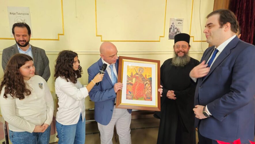 Επίσκεψη του Έλληνα Υπουργού Παιδείας στην Αμπέτειο Σχολή Καίρου ypourgos paideias ellados cairo egypt news world adologala (10)