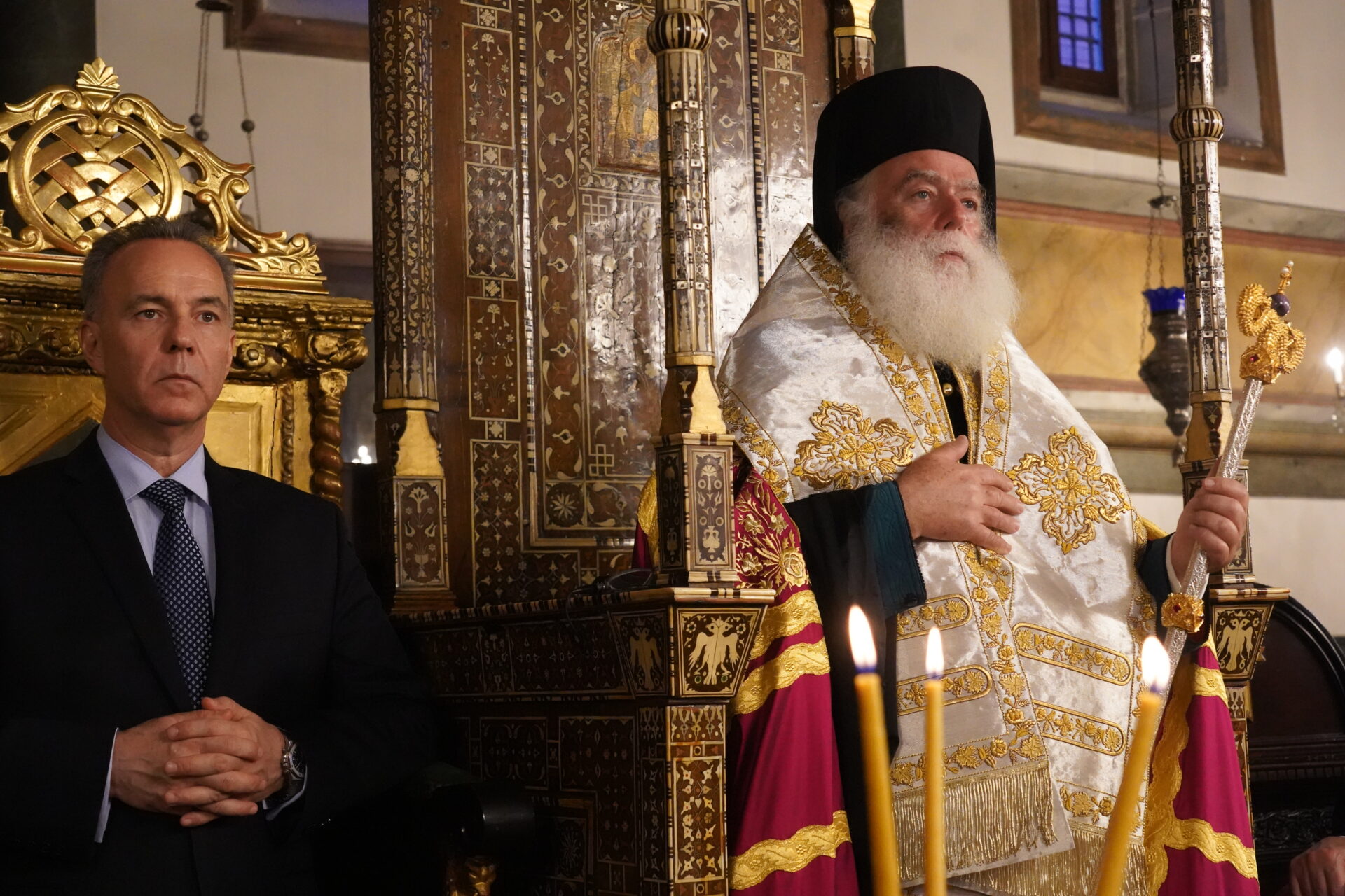 Ο πάπας και Πατριάρχης Αλεξανδρείας στον χοροστάτησε στον εσπερινό της εορτής των Τριών Ιεραρχών στο Φανάρι papas kai patriarxis alexandreias fanari eidiseis orthodoxia episkepsi theodorou bartholomew adologala (2)