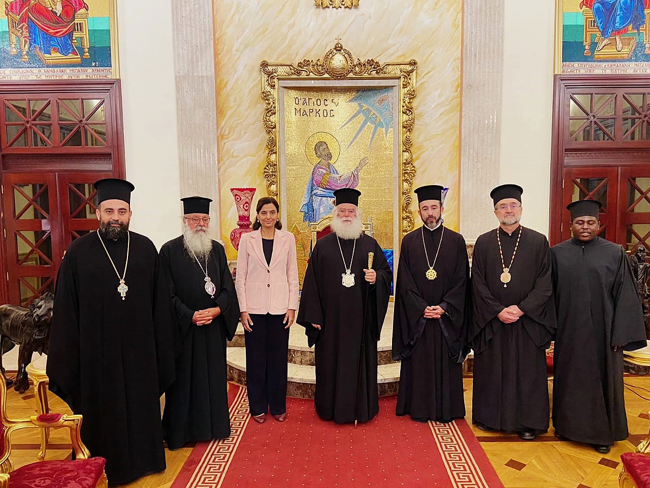 Επίσκεψη της νέας Γενικής Προξένου του Λιβάνου στον πάπα και Πατριάρχη Αλεξανδρείας