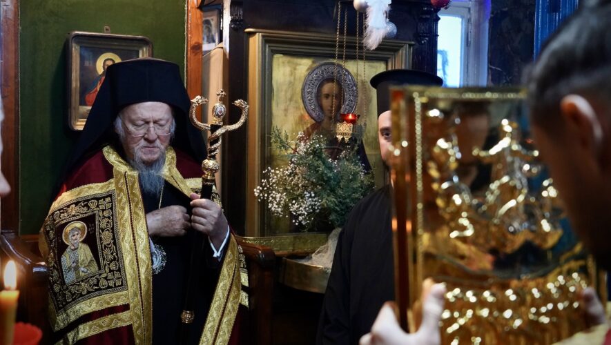 Κων/πολη: Χοροστασία του Οικουμενικού Πατριάρχη στη Θεία Λειτουργία των Χριστουγέννων της Ρωσόφωνης παροικίας