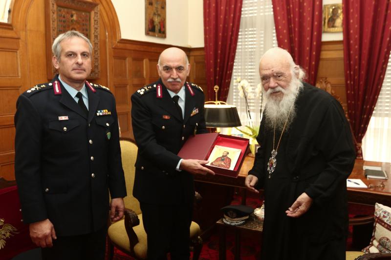 Συνάντηση με Ανώτατους Αξιωματικούς της ΕΛ.ΑΣ. είχε ο Αρχιεπίσκοπος Ιερώνυμος - Ποιοί άλλοι τον επισκέφθηκαν Συνάντηση με Ανώτατους Αξιωματικούς της ΕΛ.ΑΣ. είχε ο Αρχιεπίσκοπος Ιερώνυμος - Ποιοί άλλοι τον επισκέφθηκαν