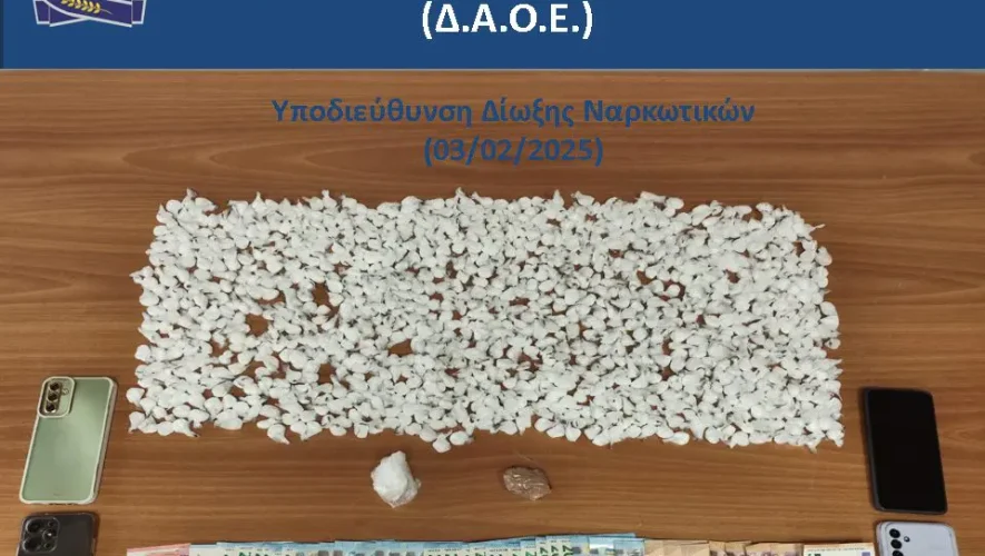 Αθήνα: Σύλληψη δύο ξένων για κατοχή ναρκωτικών ουσιών