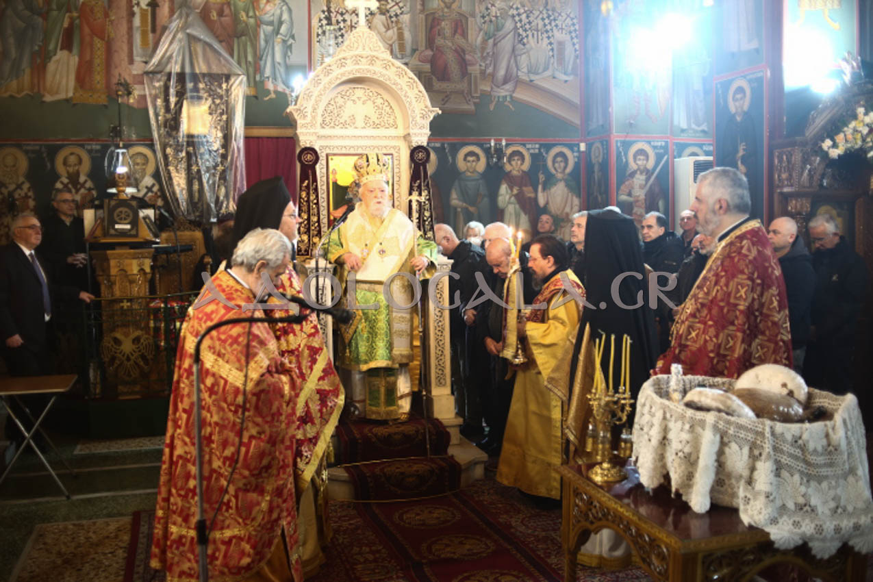 Μητροπολίτης Κορωνείας: «Ότι δεν θίγει την Ορθόδοξη πίστη δεν είναι θέμα συγκρούσεως» - Αρχιερατική Θεία Λειτουργία στον πανηγυρίζοντα Ι.Ν. του Αγίου Πολυκάρπου Βοτανικού (Εικόνες)