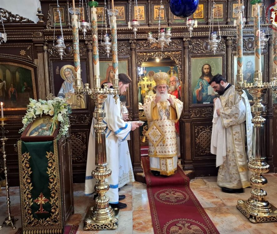 Η εορτή του Αγίου Συμεών του Θεοδόχου στους Αγίους Τόπους