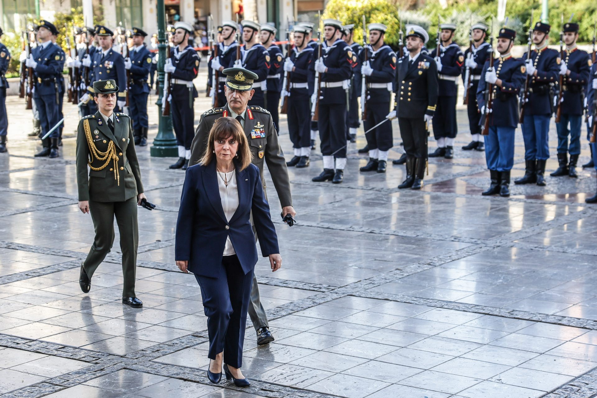 Η ΠτΔ συμμετείχε στη Συνοδική Θεία Λειτουργία για την Κυριακή της Ορθοδοξίας - Παρέθεσε γεύμα στο Προεδρικό