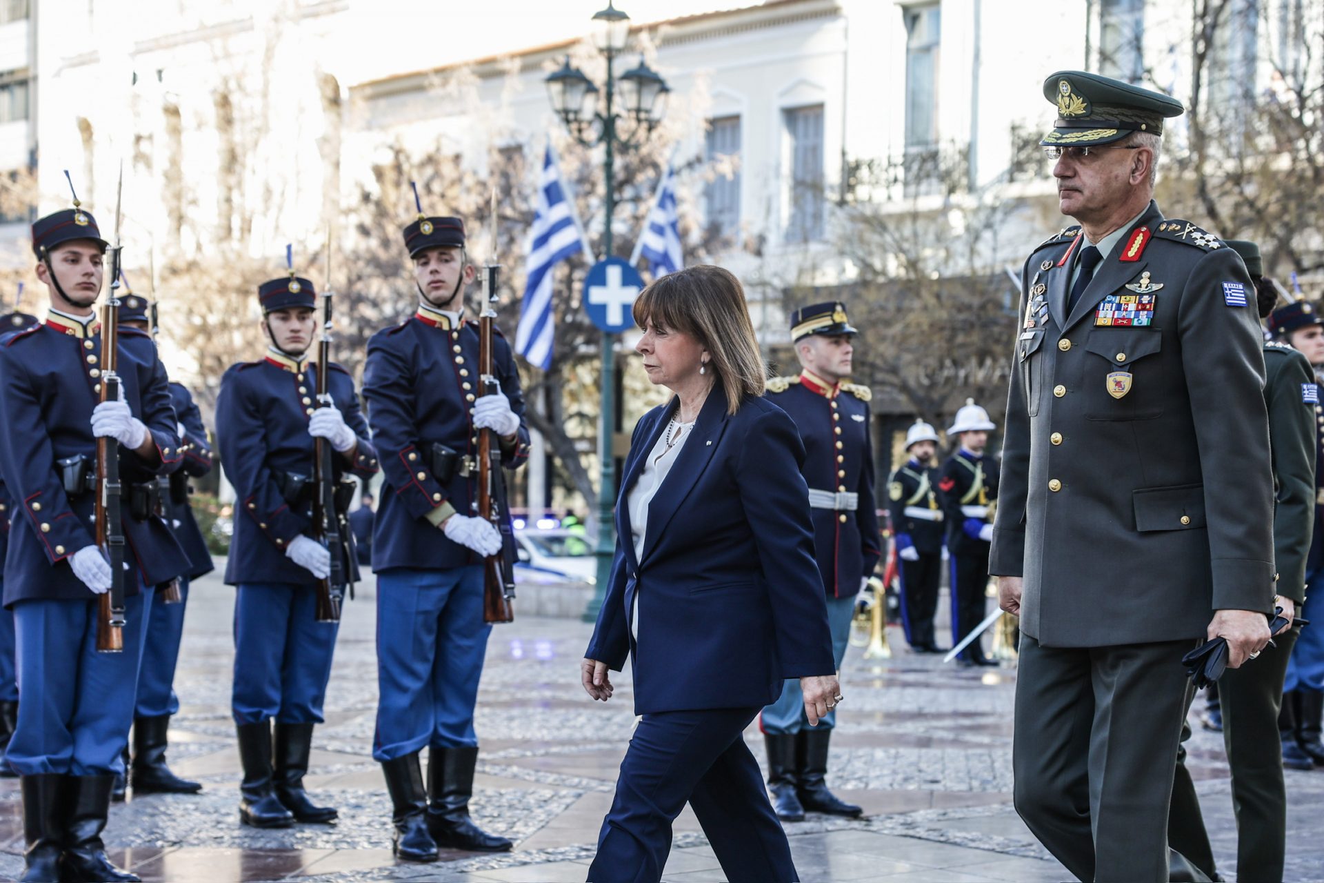 Η ΠτΔ συμμετείχε στη Συνοδική Θεία Λειτουργία για την Κυριακή της Ορθοδοξίας - Παρέθεσε γεύμα στο Προεδρικό