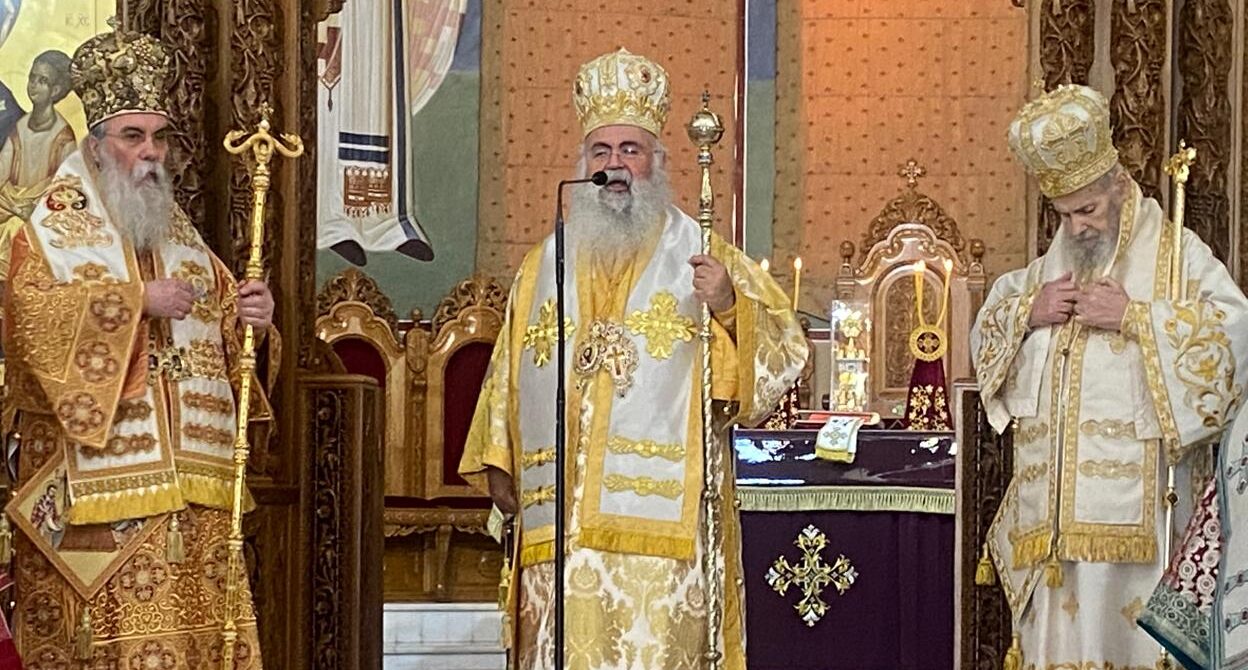 Ο Αρχιεπίσκοπος Κύπρου κ.κ. Γεώργιος στα Χανιά της ηρωοτόκου και αυταδέλφου Κρήτης