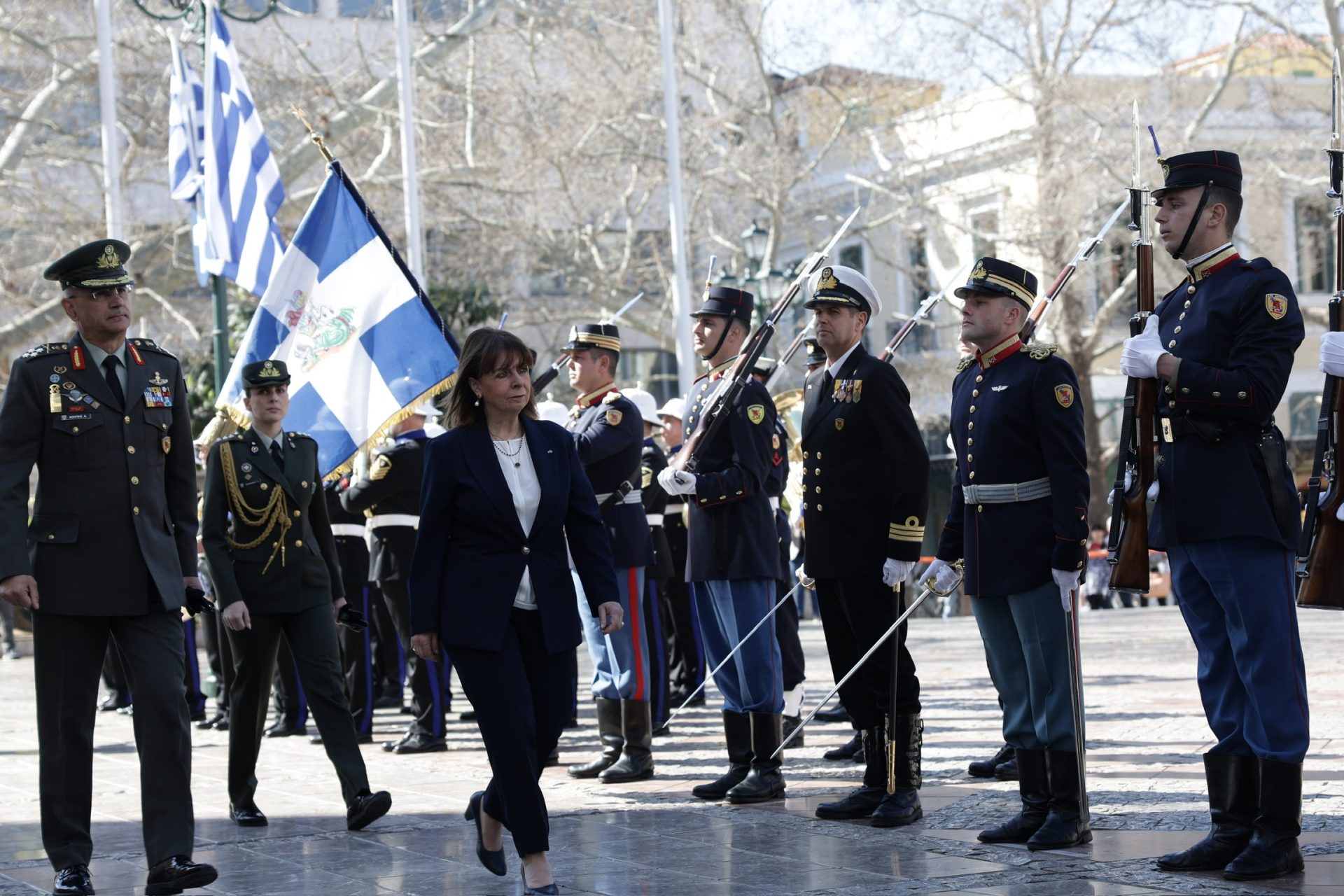 Η ΠτΔ συμμετείχε στη Συνοδική Θεία Λειτουργία για την Κυριακή της Ορθοδοξίας - Παρέθεσε γεύμα στο Προεδρικό