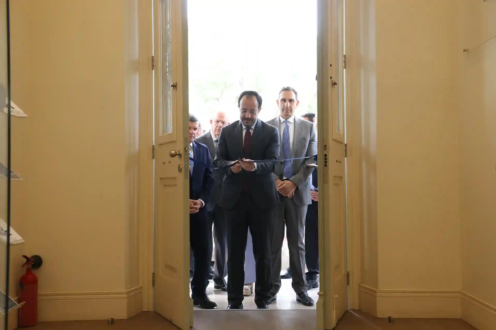 Στα εγκαίνια του Κέντρου Εξυπηρέτησης Επιχειρήσεων ο Πρόεδρος Ν. Χριστοδουλίδης