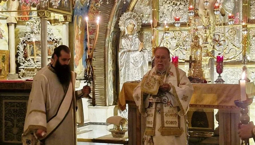 Η εορτή του εν ουρανώ φανέντος σημείου του Τιμίου Σταυρού, στους Αγίους Τόπους