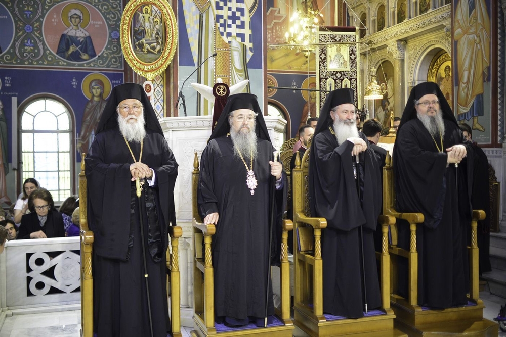 Με κάθε επισημότητα εορτάστηκε ο πολιούχος της Λάρισας, Άγιος Αχίλλιος ο Μυροβλύτης (Εικόνες)