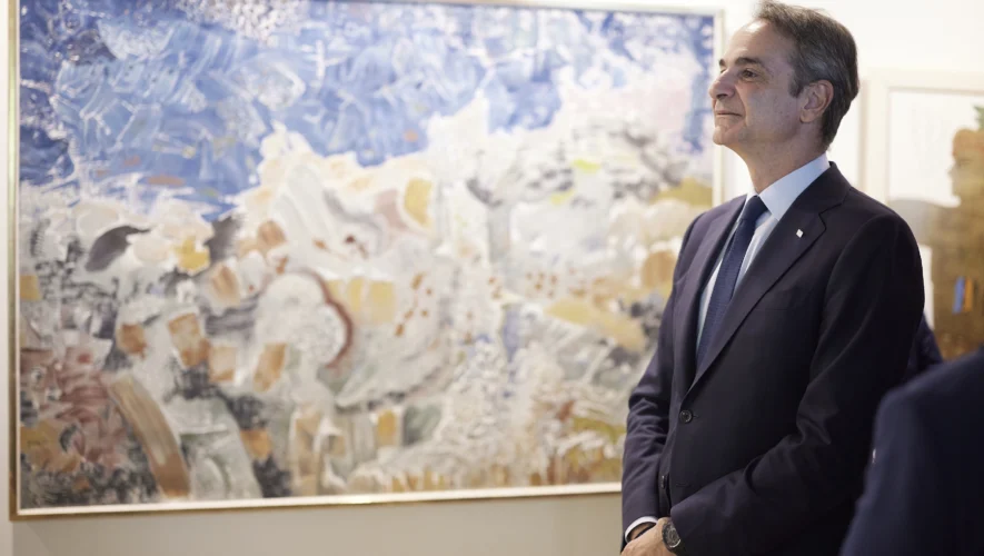 ΟΗΕ: Την έκθεση «Θάλαττα», με έργα διακεκριμένων Ελλήνων ζωγράφων, εγκαινίασε ο Πρωθυπουργός
