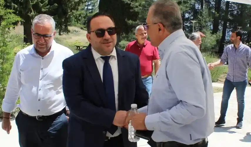 Ο Υφυπουργός Τουρισμού Κώστας Κουμής πραγματοποίησε επίσκεψη στην περιοχή Τροόδους