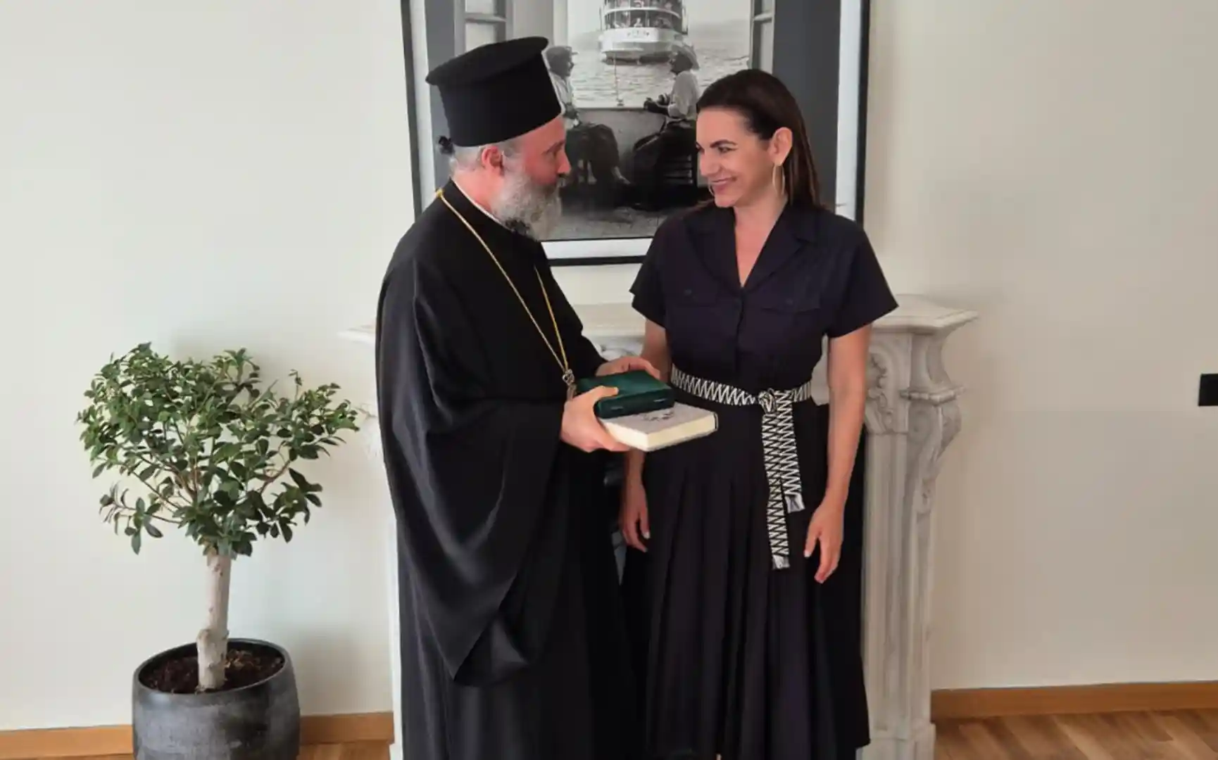 Σειρά επαφών με Υπουργούς είχε ο Αρχιεπίσκοπος Αυστραλίας Μακάριος, στην Αθήνα