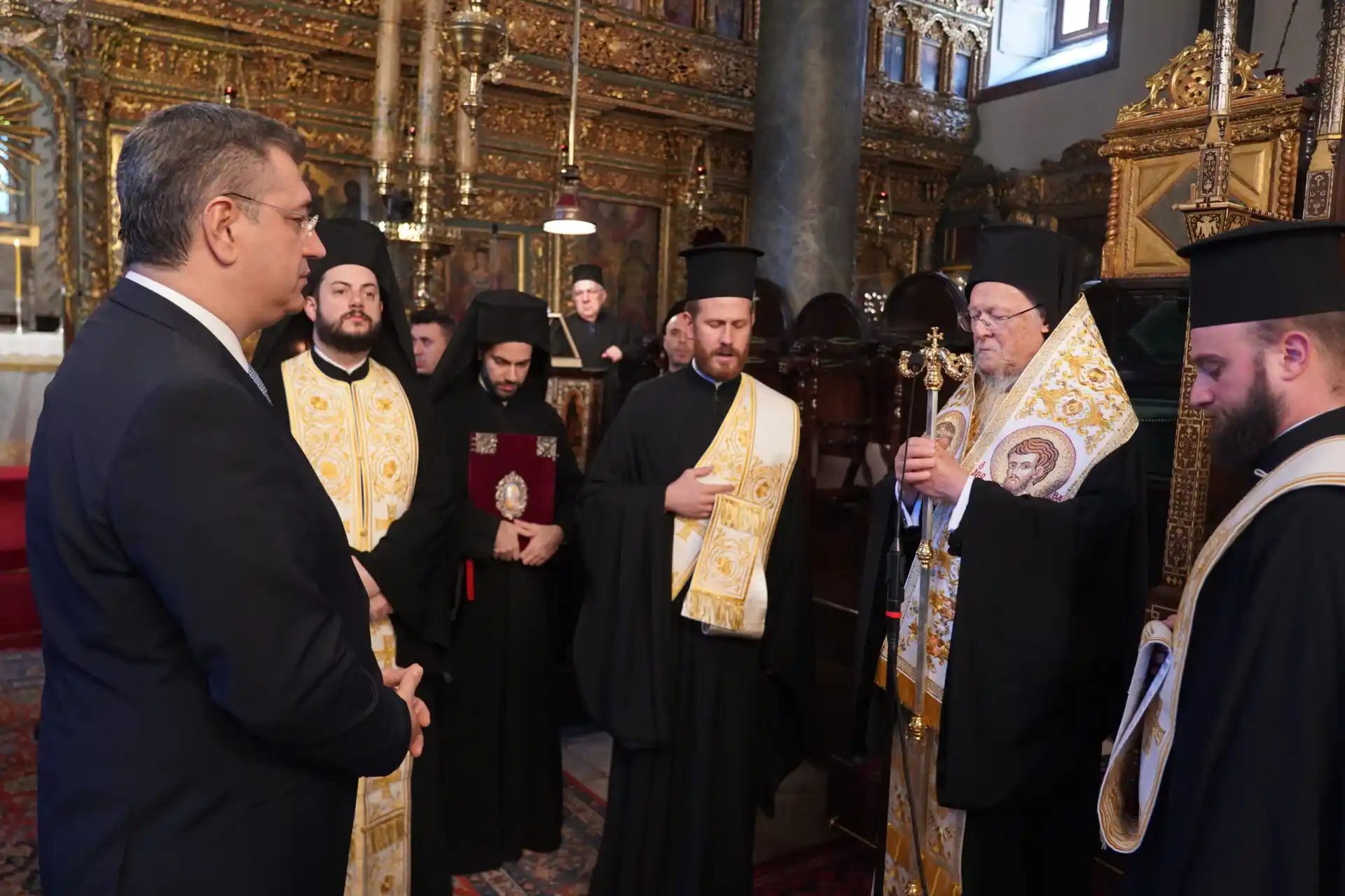 Ο Οικουμενικός Πατριάρχης χειροθέτησε στο Οφφίκιο του Άρχοντος Κυαίστορος τον Απόστολο Τζιτζικώστα