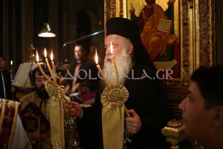 Παρουσία πλήθους πιστών η Ιερά Λιτάνευση της Εικόνας του Ιδρυτή της Ελλαδικής Εκκλησίας, Αποστόλου Παύλου στην Αθήνα 