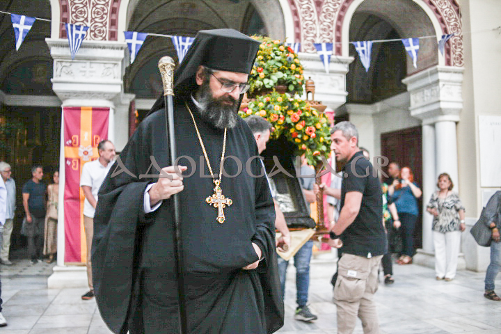 Παρουσία πλήθους πιστών η Ιερά Λιτάνευση της Εικόνας του Ιδρυτή της Ελλαδικής Εκκλησίας, Αποστόλου Παύλου στην Αθήνα 