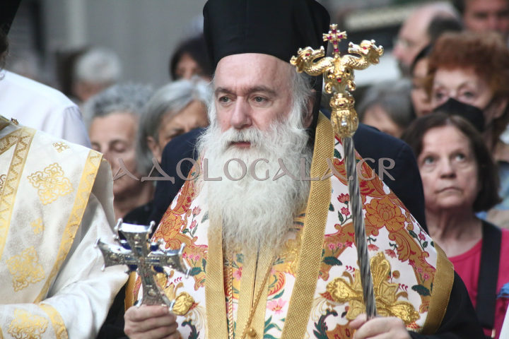 Παρουσία πλήθους πιστών η Ιερά Λιτάνευση της Εικόνας του Ιδρυτή της Ελλαδικής Εκκλησίας, Αποστόλου Παύλου στην Αθήνα 