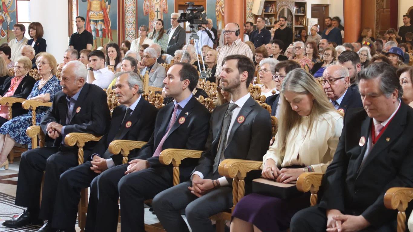 Επίσκεψη του Αρχιεπισκόπου Κύπρου στην Κοινότητα Αγίων Παντελεήμονος και Παρασκευής Λονδίνου