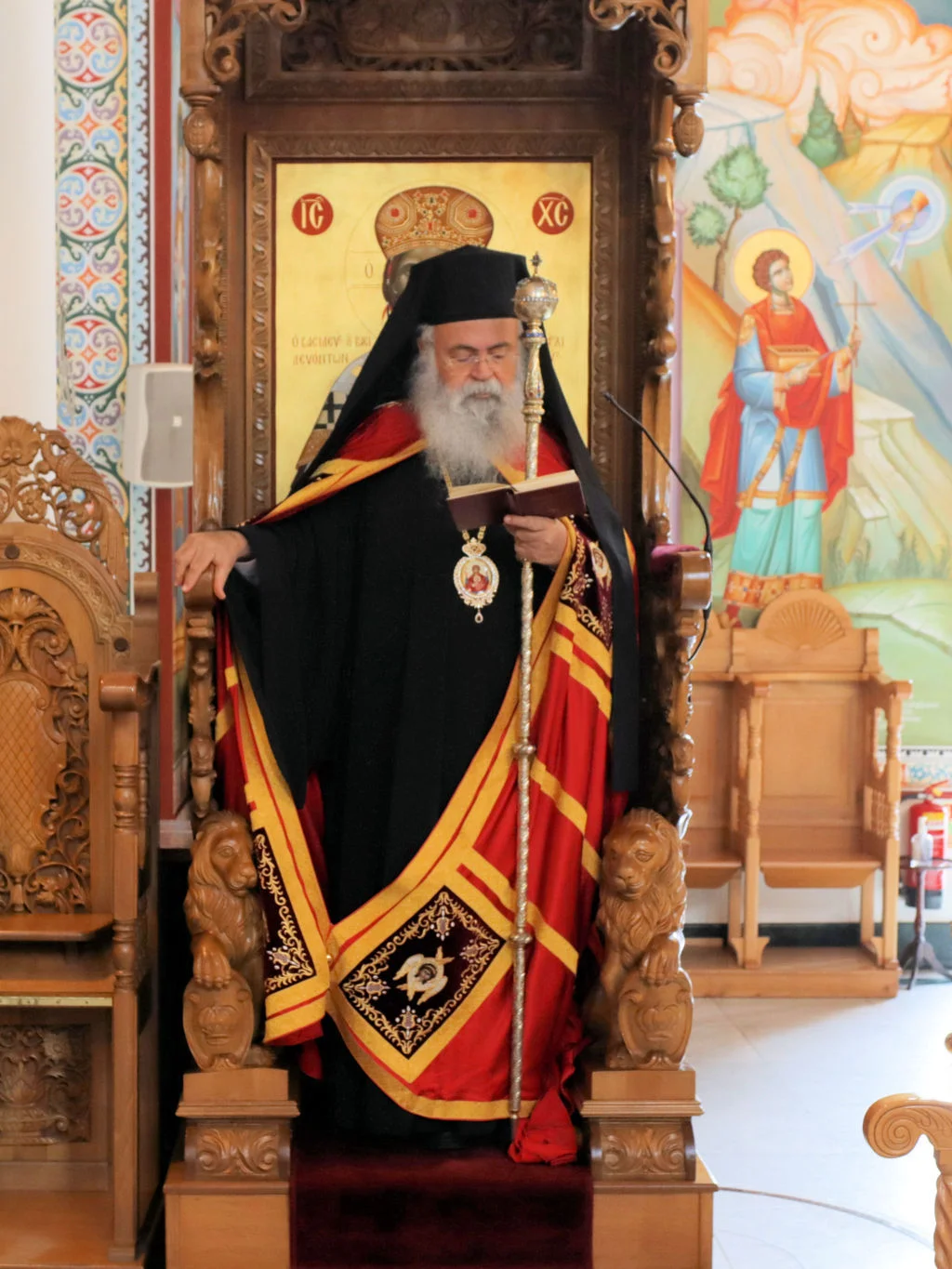 Επίσκεψη του Αρχιεπισκόπου Κύπρου στην Κοινότητα Αγίων Παντελεήμονος και Παρασκευής Λονδίνου