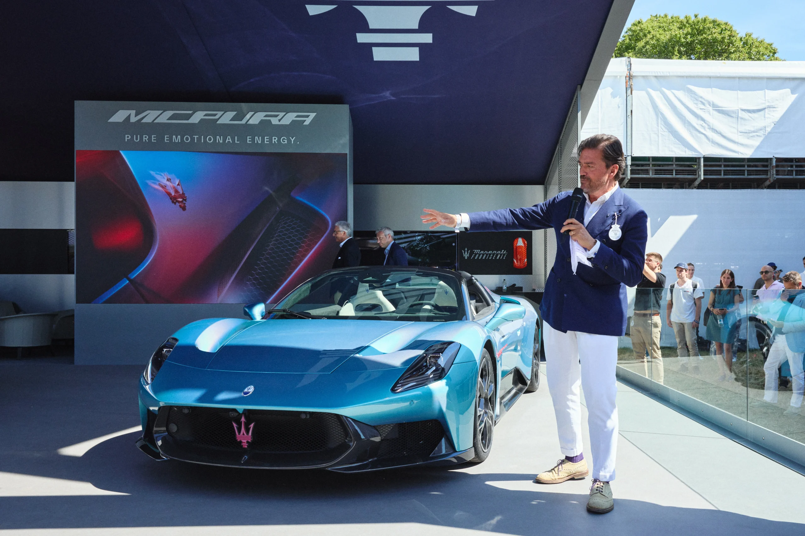 Η Maserati αφήνει το στίγμα της στο Φεστιβάλ Ταχύτητας Goodwood 2025 - Ντεμπούτο για το νέο MCPURA Super Sports Car (Εικόνες) 