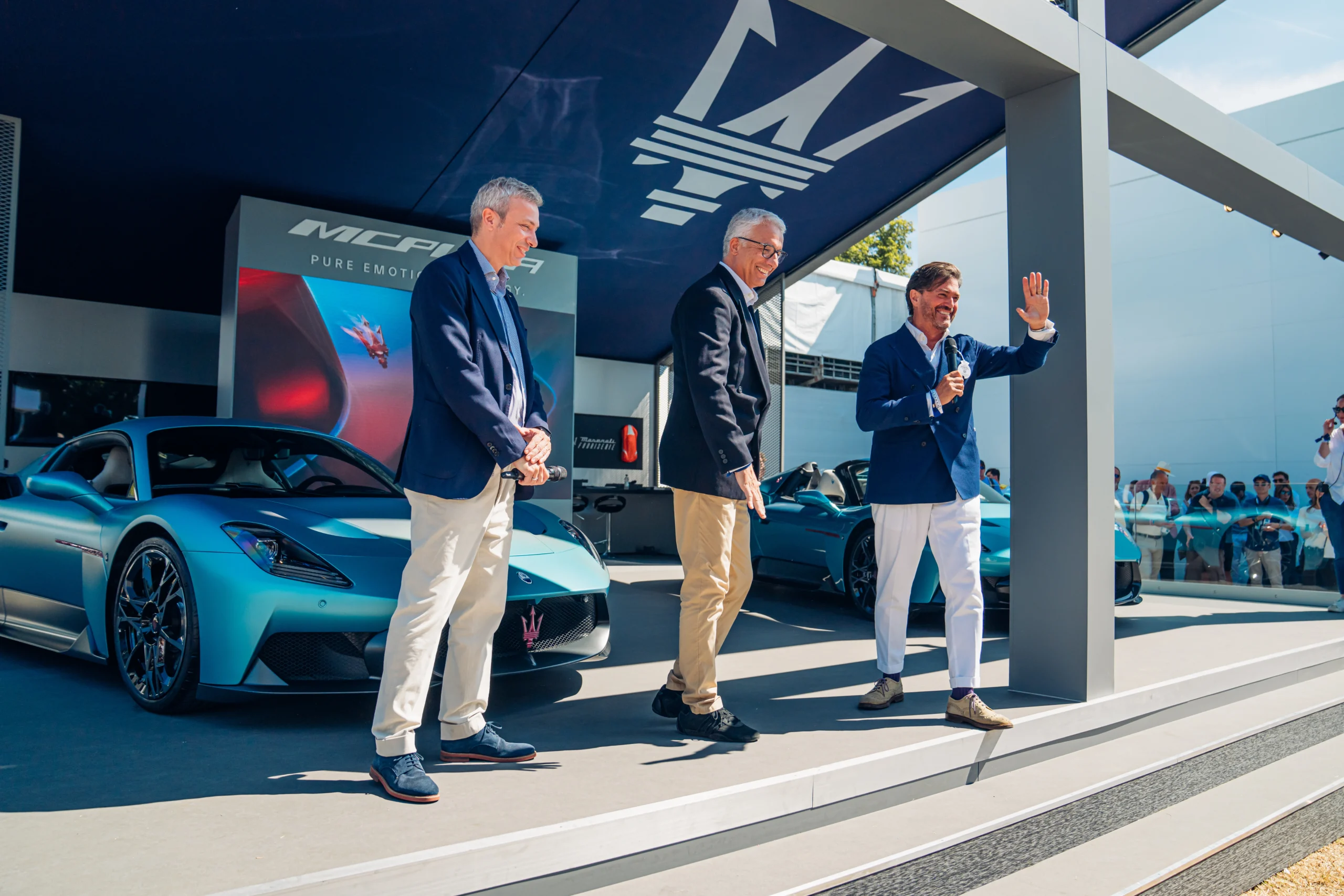 Η Maserati αφήνει το στίγμα της στο Φεστιβάλ Ταχύτητας Goodwood 2025 - Ντεμπούτο για το νέο MCPURA Super Sports Car (Εικόνες) 