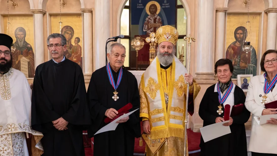 Ο Αρχιεπίσκοπος Αυστραλίας Μακάριος στην Ενορία Αγίου Γερασίμου στο Σύδνεϋ