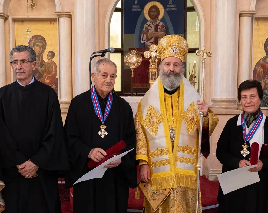 Ο Αρχιεπίσκοπος Αυστραλίας Μακάριος στην Ενορία Αγίου Γερασίμου στο Σύδνεϋ