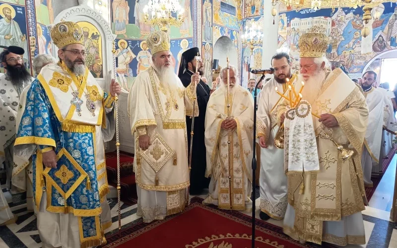 Με κάθε λαμπρότητα ο εορτασμός του Αγίου Νικοδήμου στη γενέτειρά του, Νάξο