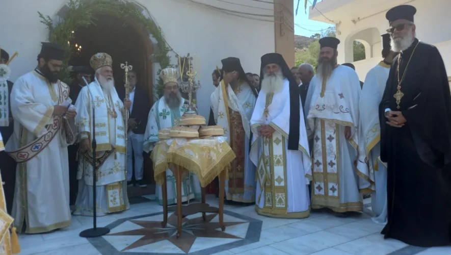 Λαμπρός ο εορτασμός της Αγίας Παρθενομάρτυρος Μαρκέλλας της Χιοπολίτιδος στη γενέτειρα της νήσο Χίο