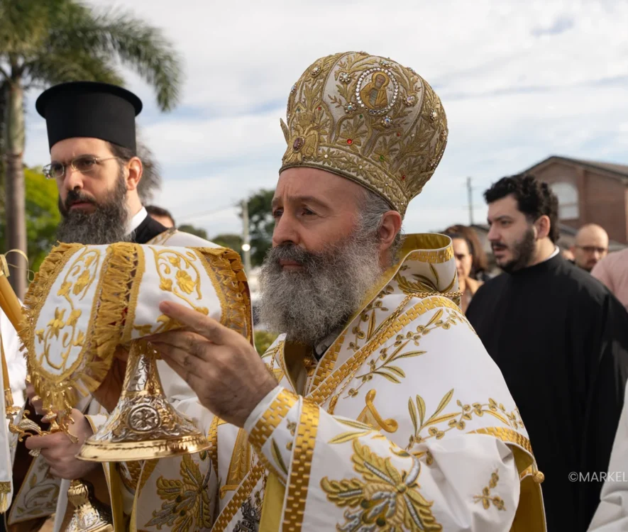 Λαμπρά τα Εγκαίνια του Ιερού Ναού της Αγίας Παρασκευής στη Βρισβάνη, από τον Αρχιεπίσκοπο Μακάριο